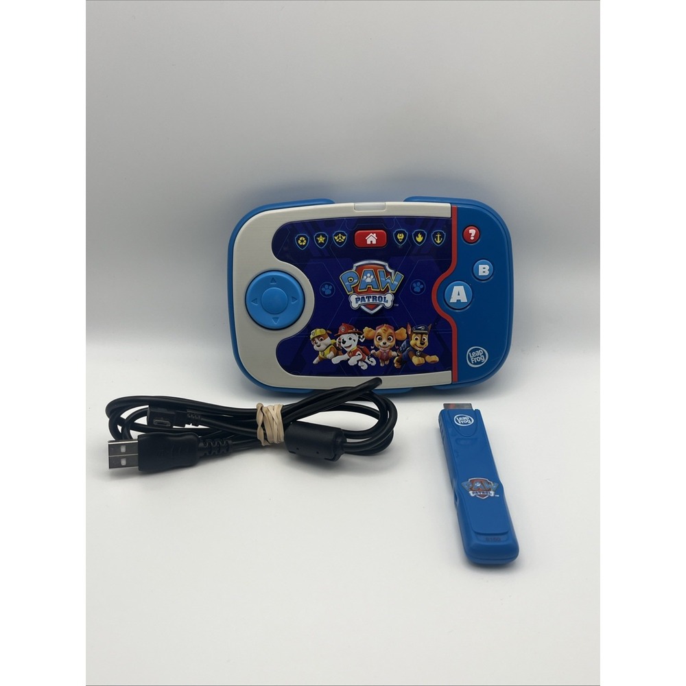 LeapFrog PAW Patrol To The Rescue! Learning Plug & Play Video Game Tested‎ Kids